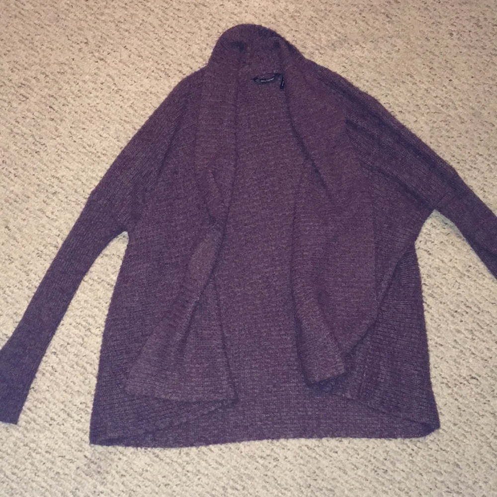 Daisy Fuentes Purple Sweater/Cardigan